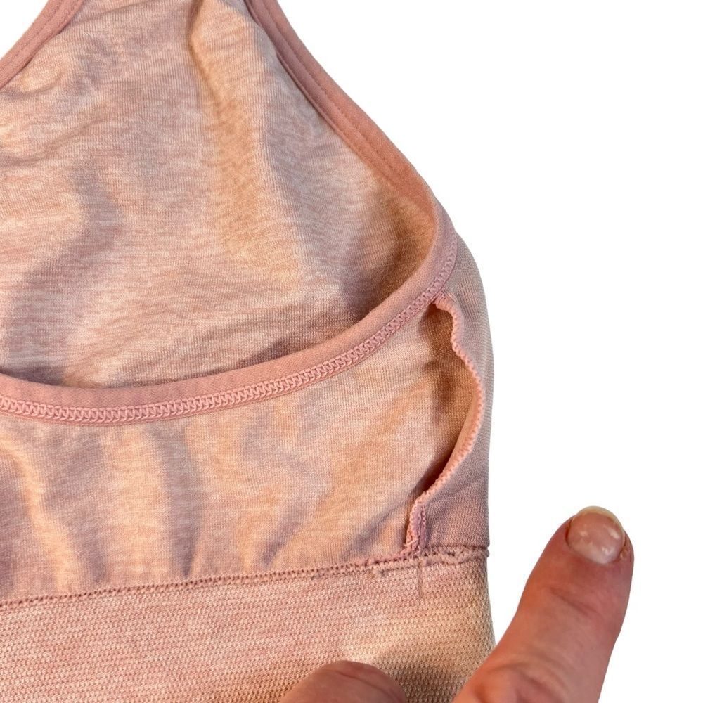 Victoria's Secret PINK Light Blush Pink Racerback Sports Bra - Picture 9 of 11